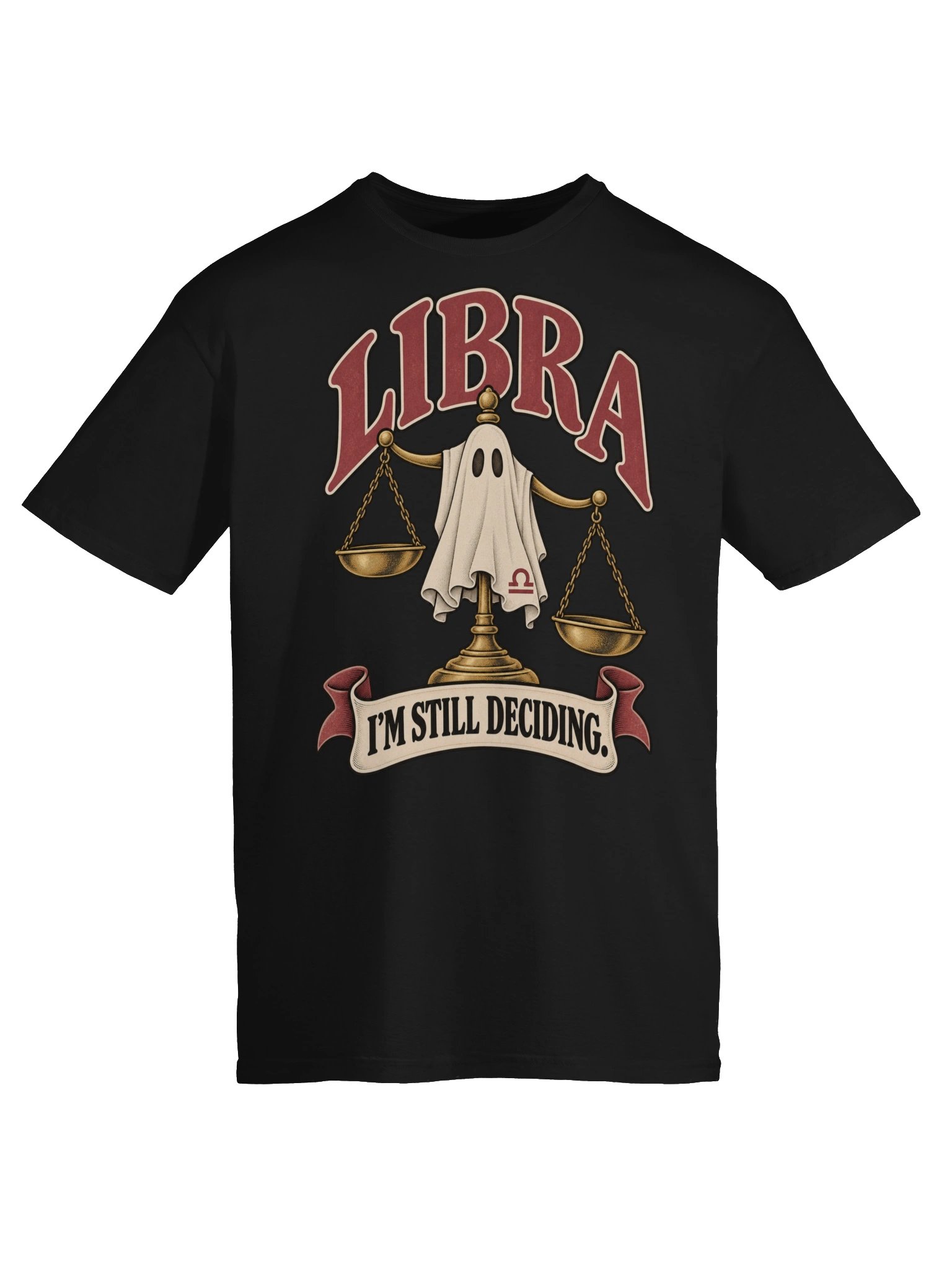 Libra Halloween | I’m Still Deciding Tee product image (5)