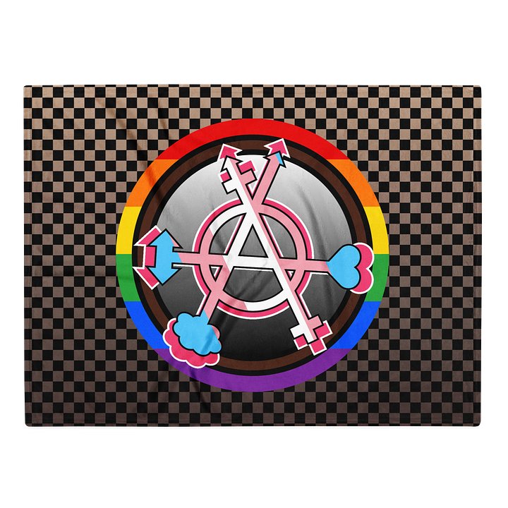 Gender Anarchy Emblem Aftercare Blanket product image (2)
