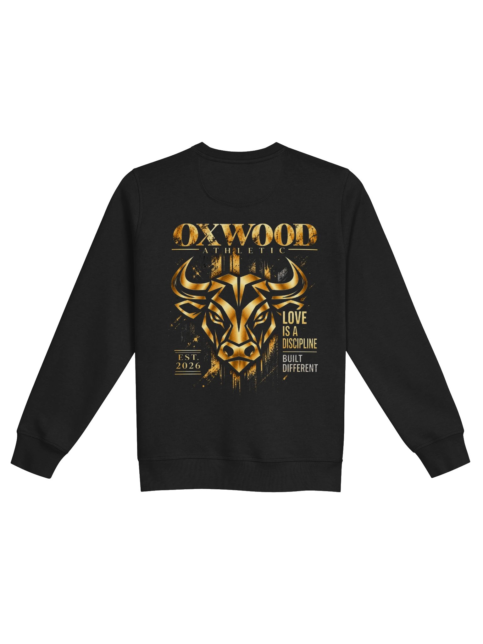 OXWOOD ATHLETIC — DISCIPLINE FLEECE CREWNECK product image (6)