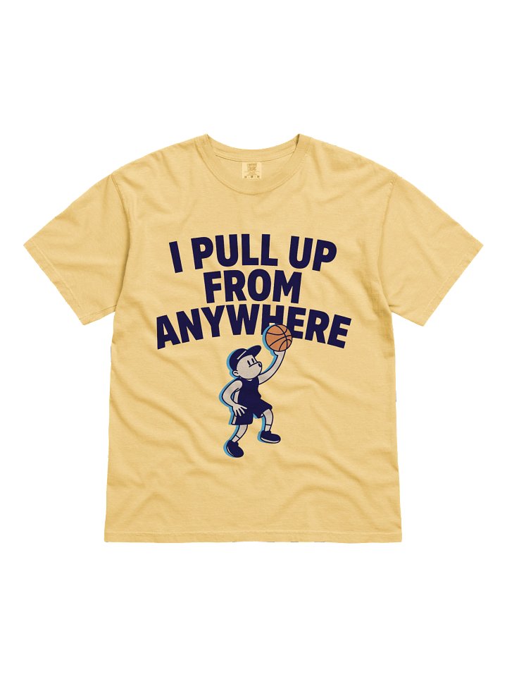 "Pull-Up From Anywhere" Pro Basketball Tee product image (1)