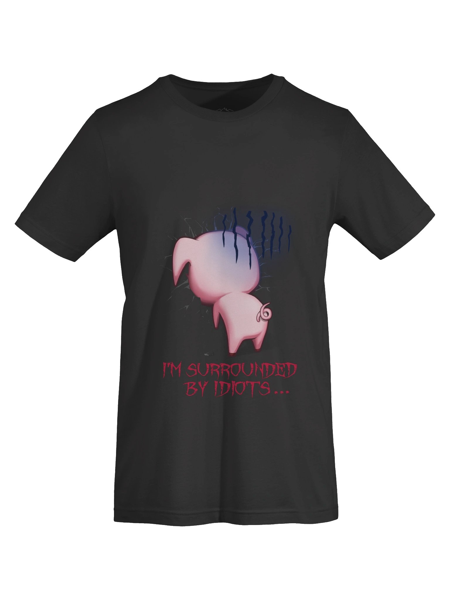 Only idiots Tee product image (5)