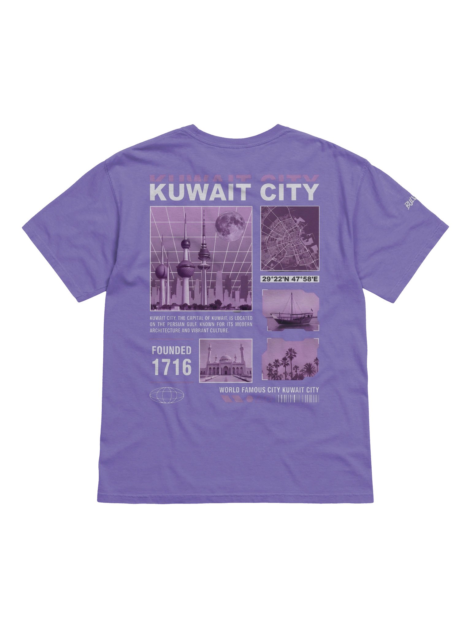 kuwait city - UnisexTee - Bulvant - 13Vml3GPobE