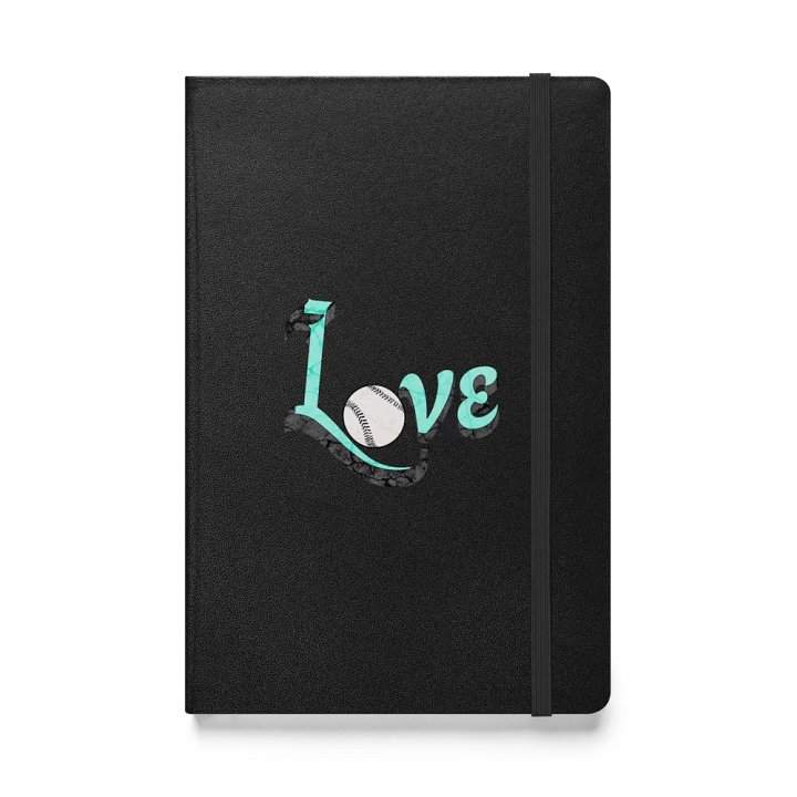 Love Baseball of the Game Hardcover Notebook product image (1)