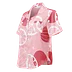 Pink Citrus Pattern Pajama Top