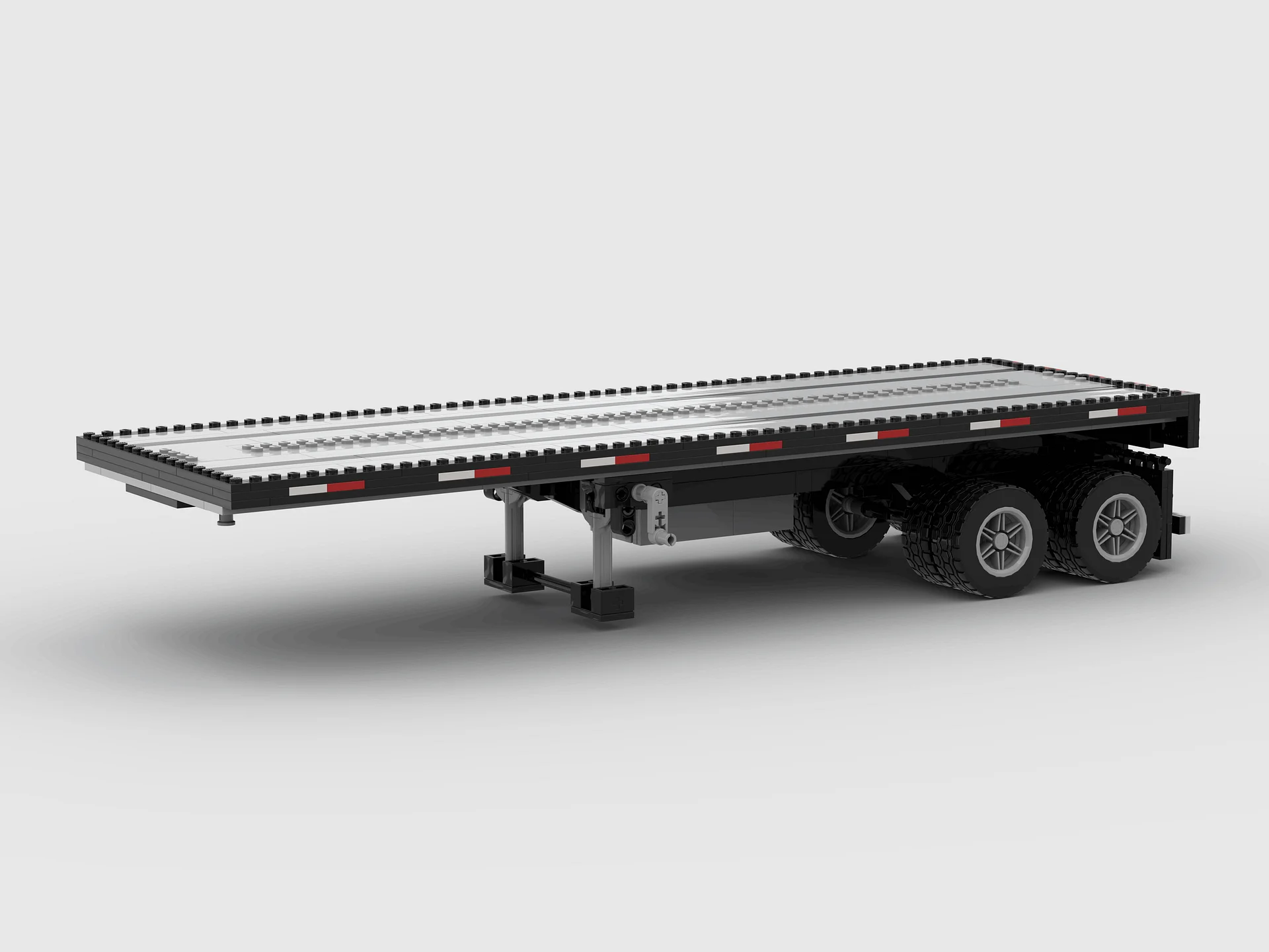 T-Series Flatbed Trailer MOC Instructions product image (1)