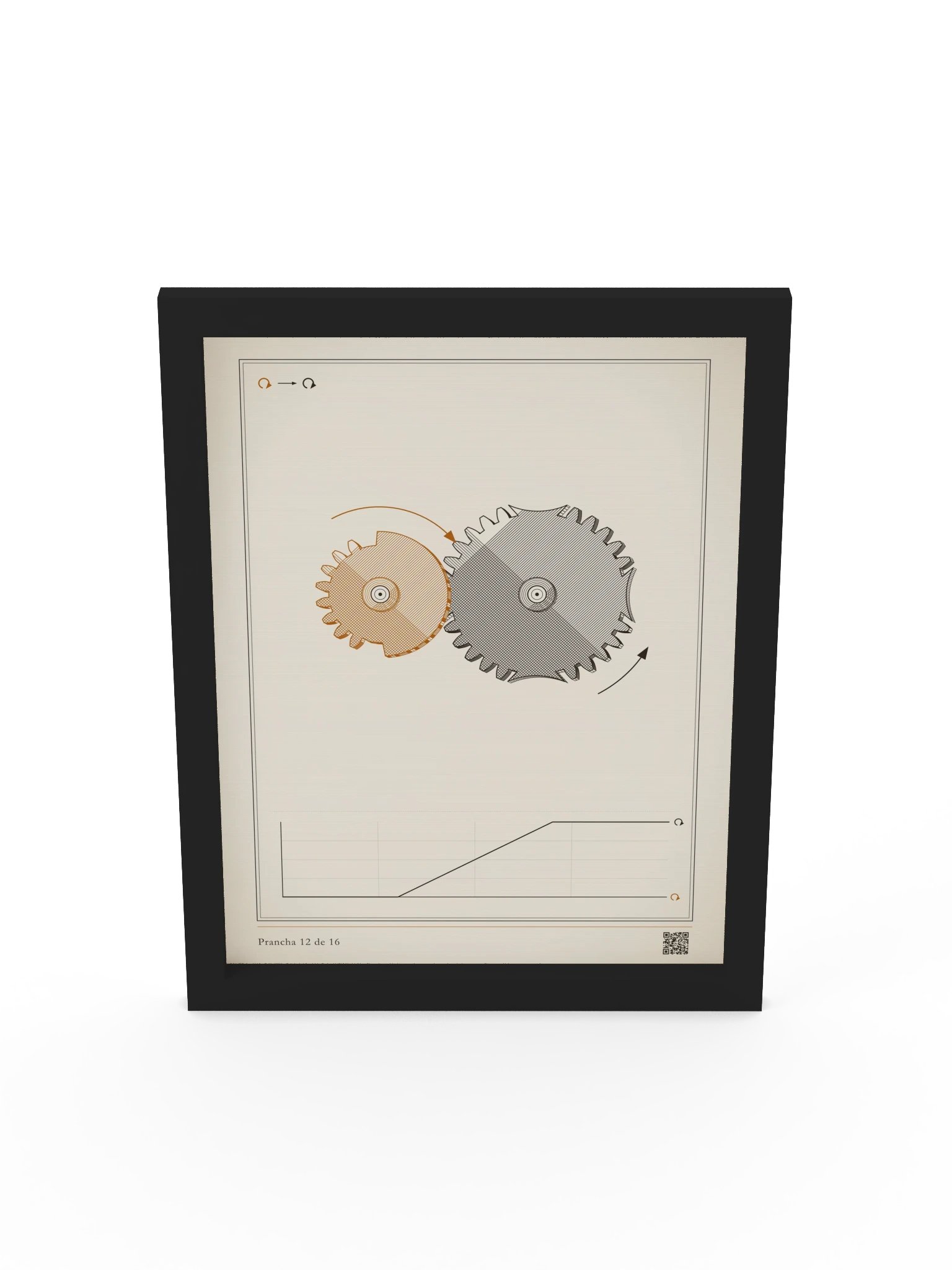 MOTION 12 · Engrenagem intermitente · emoldurada product image (5)
