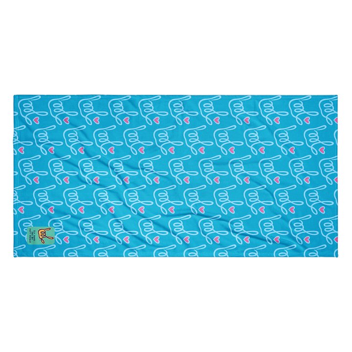 Forever ILY Blue Beach Towel product image (2)