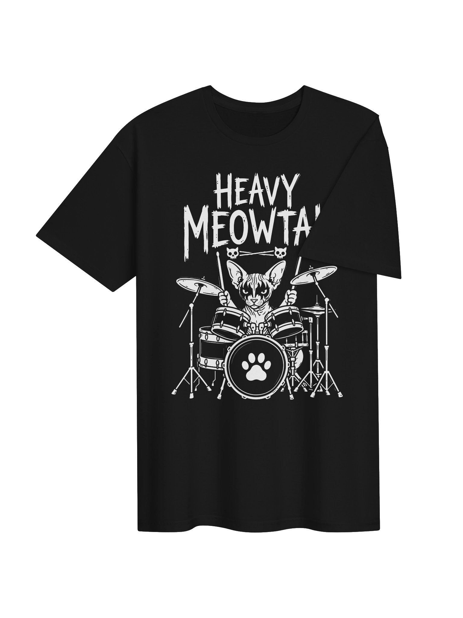 Heavy Meowtal Tee product image (5)