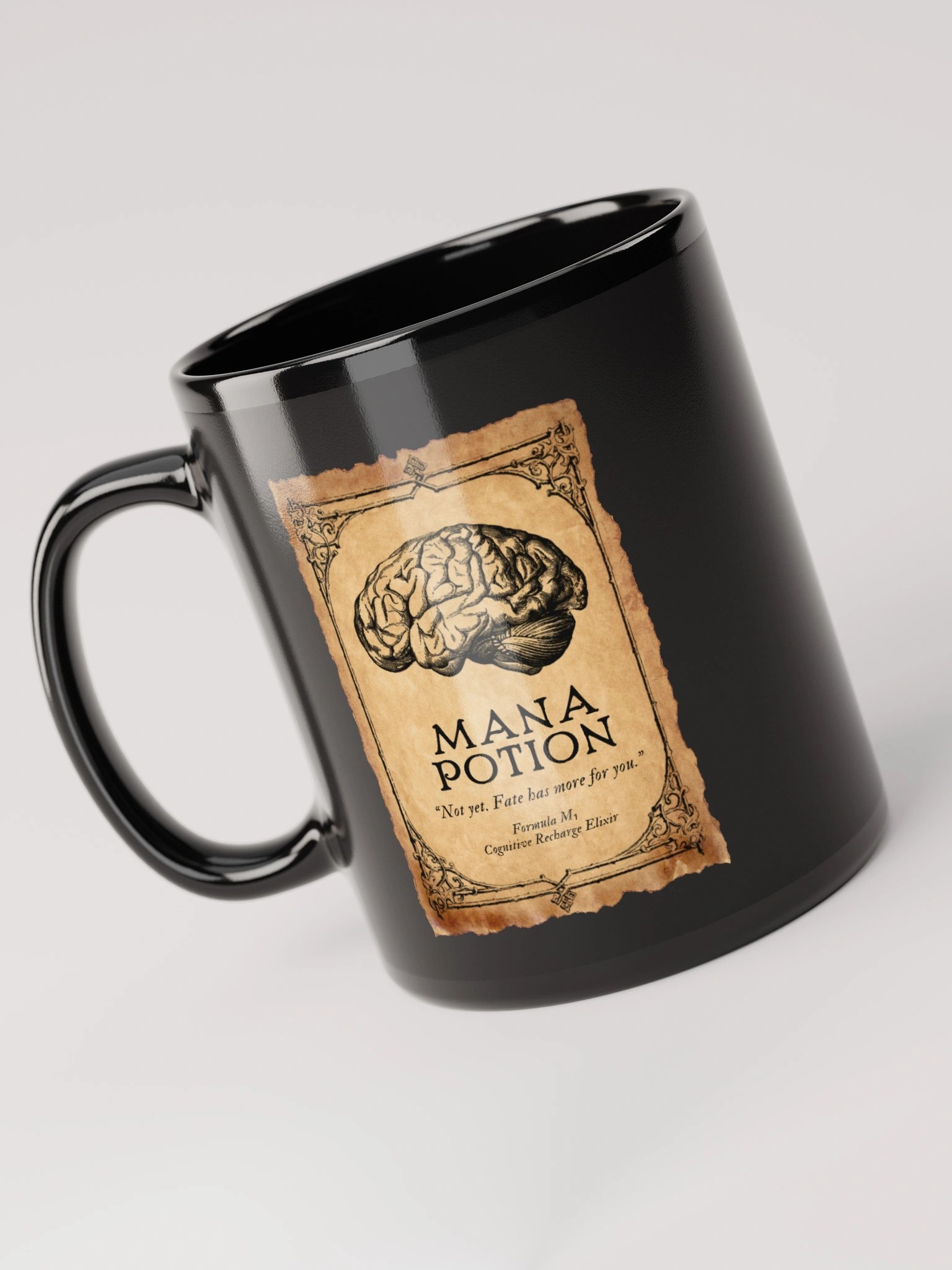 Dark Mana Potion Mug (Parchment Version) product image (3)