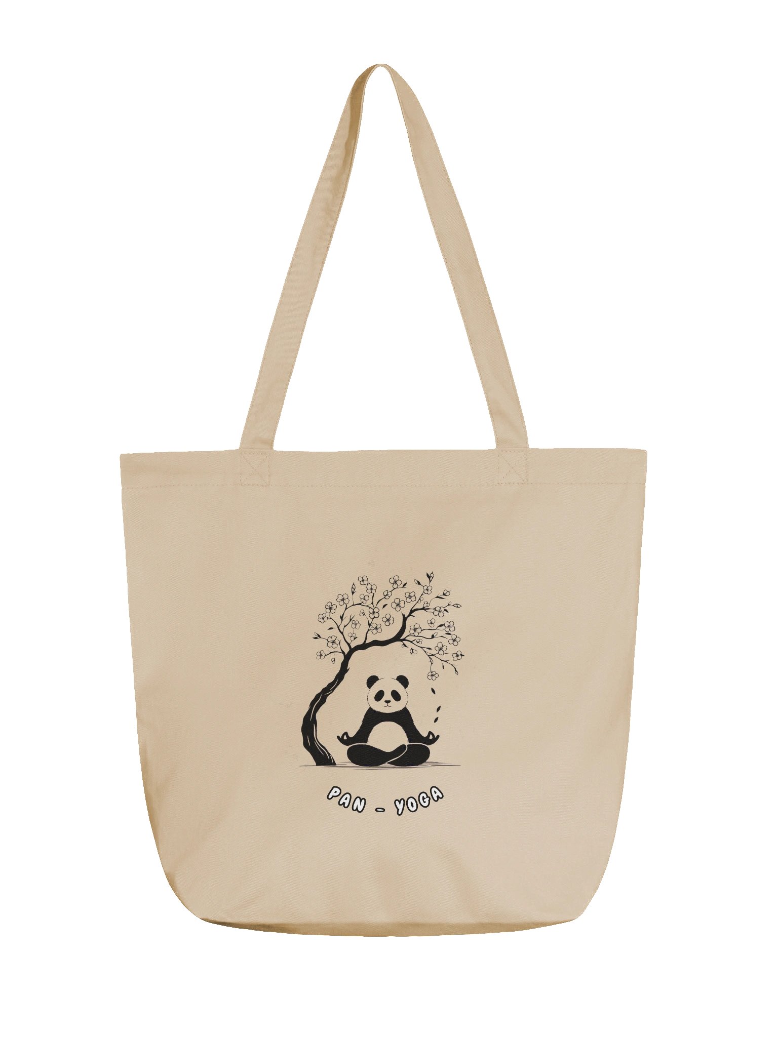 Pan-Yoga Panda Eco Tote Bag product image (1)