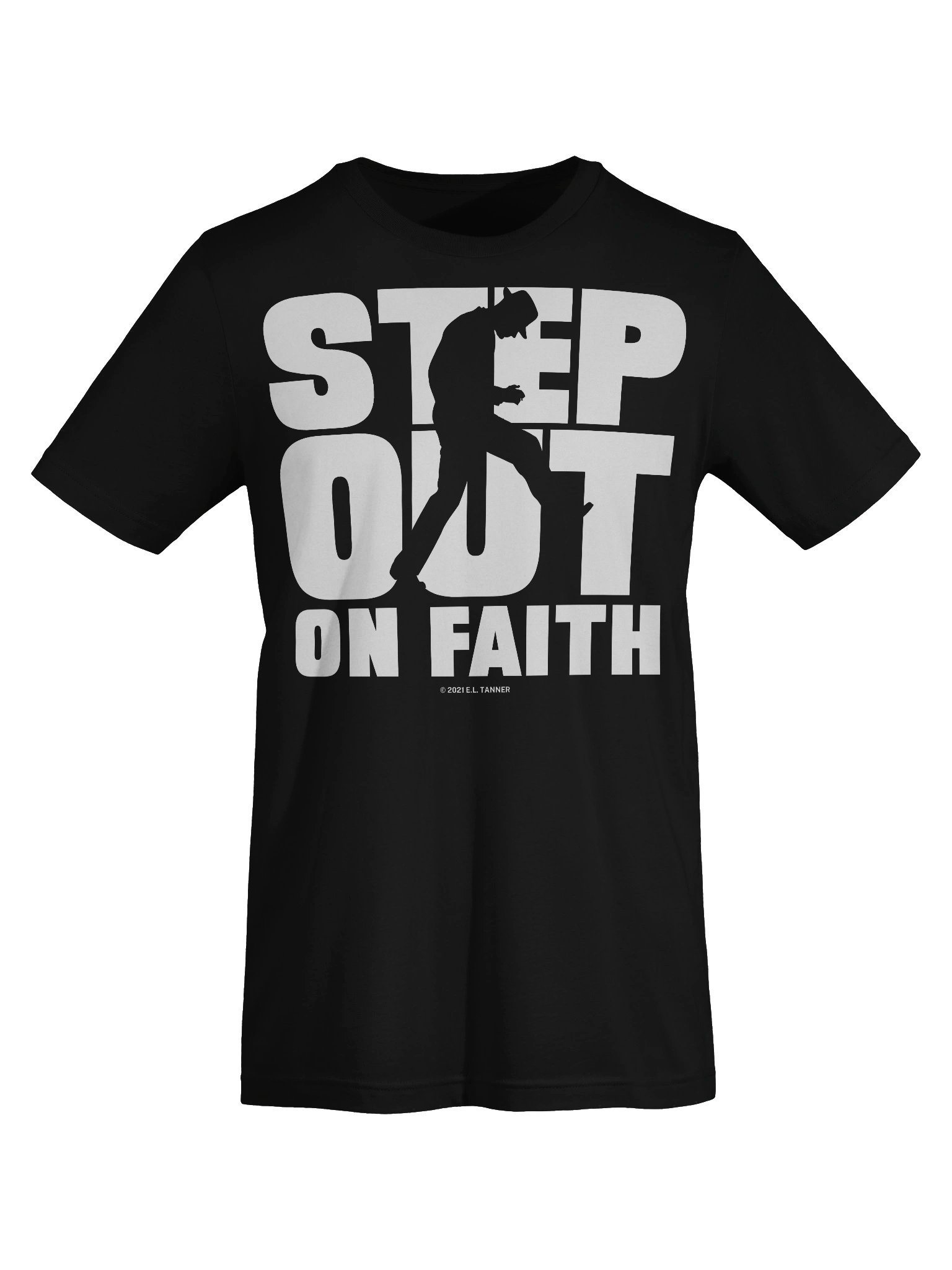 Step Out On Faith Drk, T-Shirt product image (5)