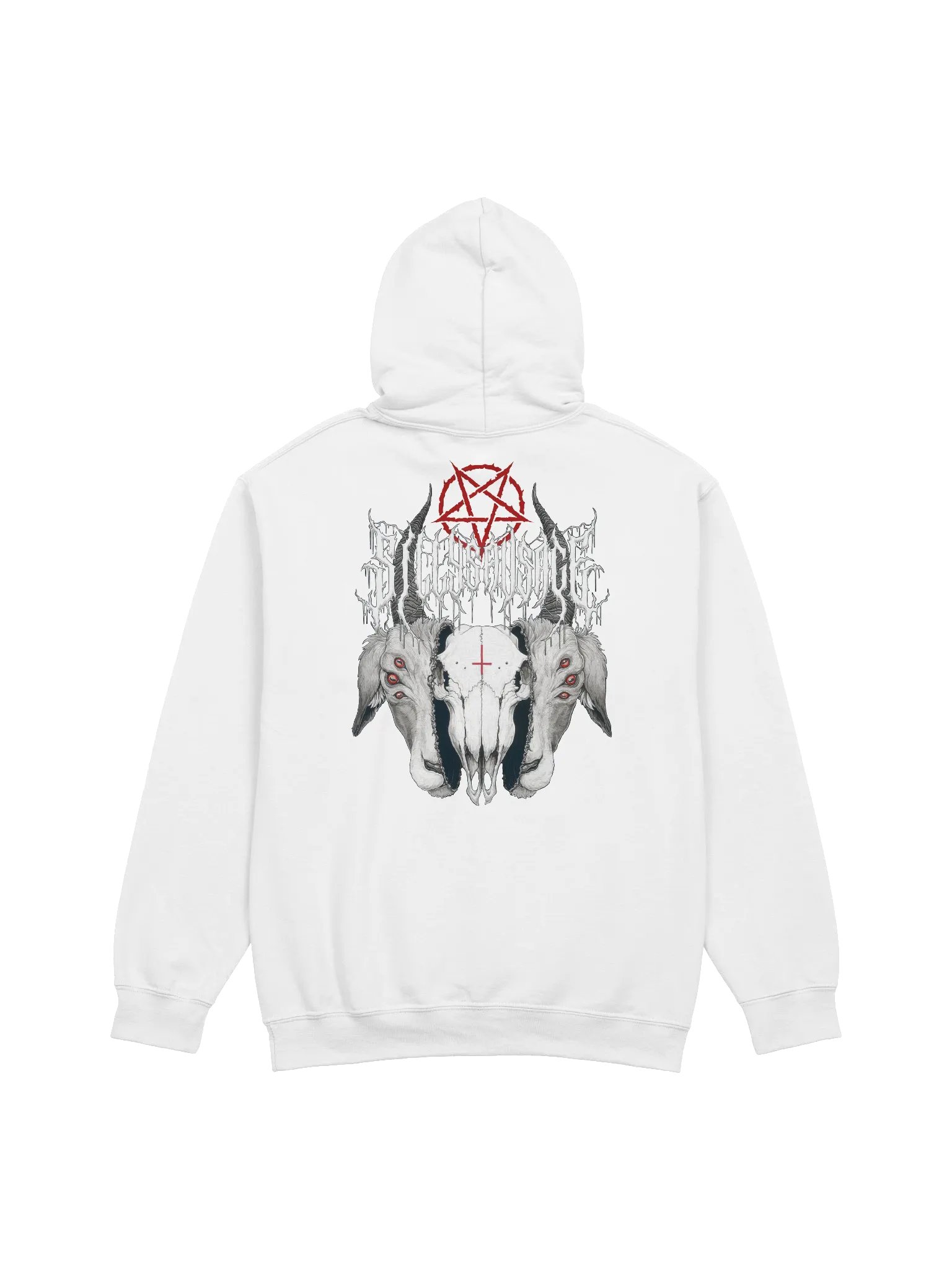 Sillysau5age Deathmetal Hoodie (Black) product image (2)
