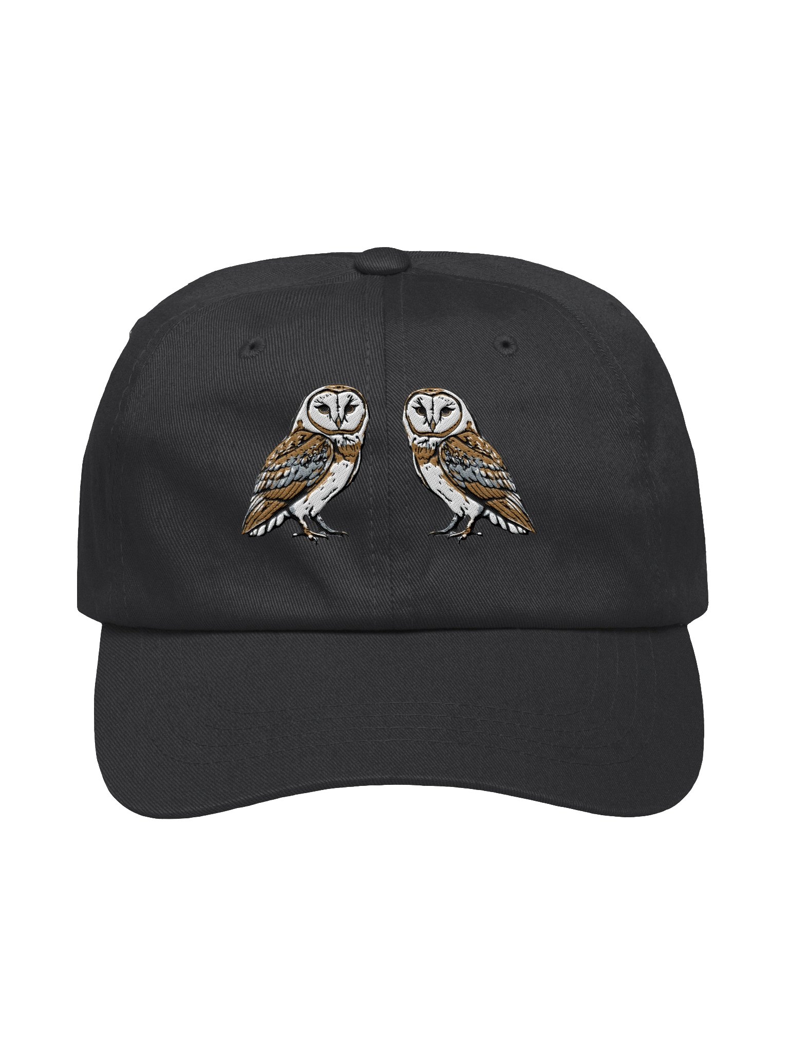 Barn Owl Embroidered Hat | Nocturnal Bird Cap product image (5)