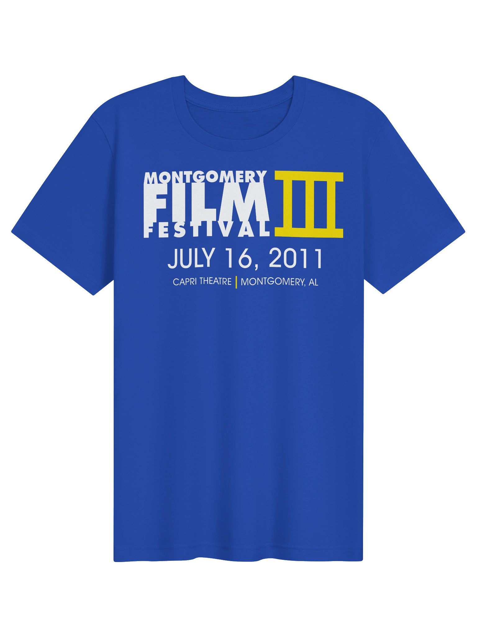 Montgomery Film Festival III T-Shirt product image (1)