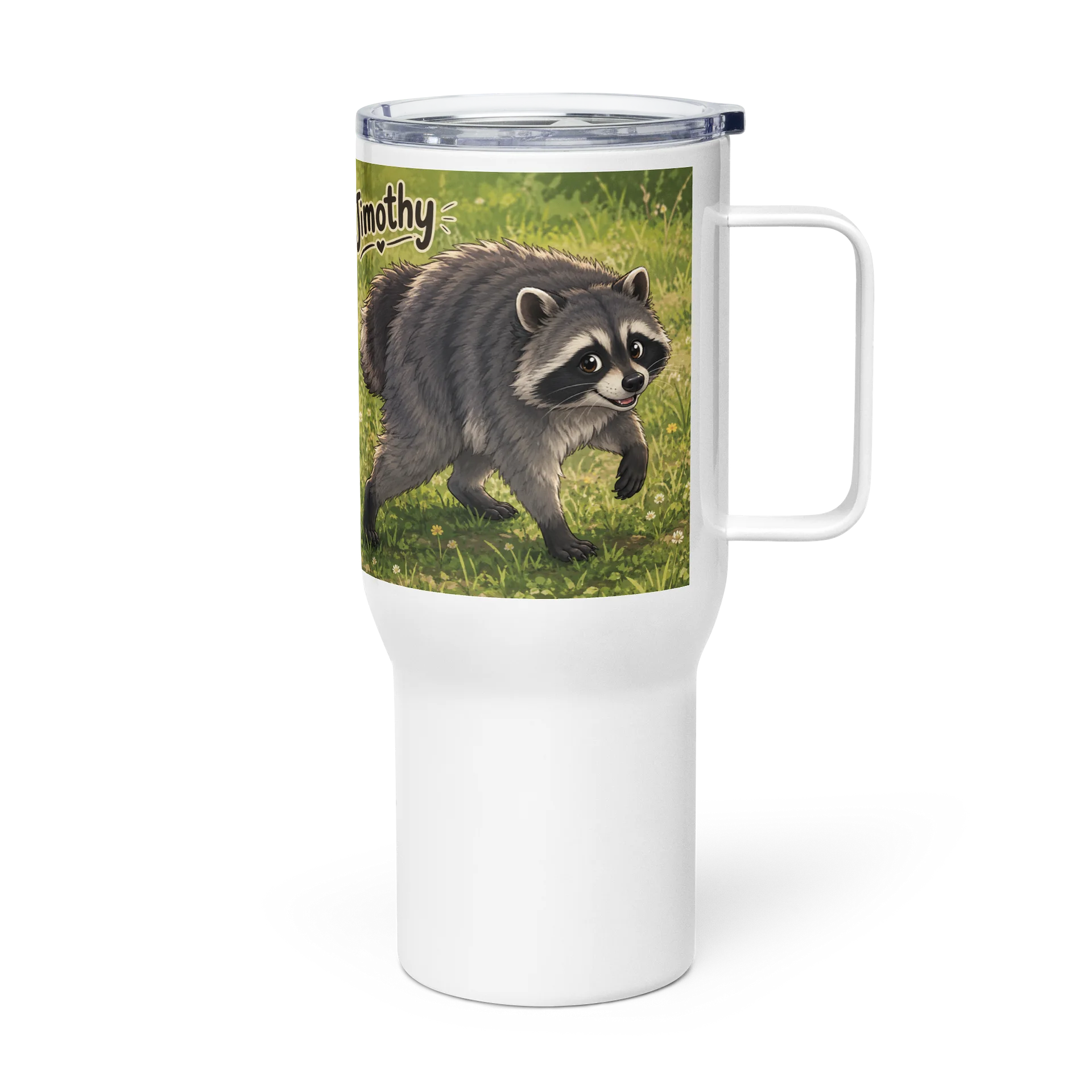 Jimothy Raccoon Travel Mug product image (3)