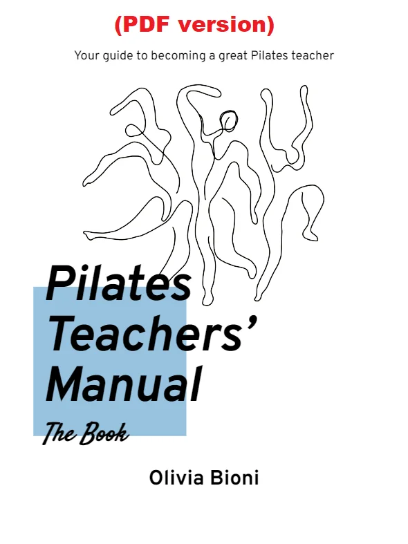 PDF version - Pilates Teachers' Manual: The Book product image (1)
