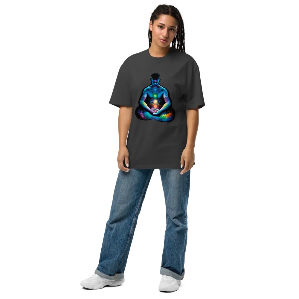 [Meditation] Oversized T-Shirt product image (9)