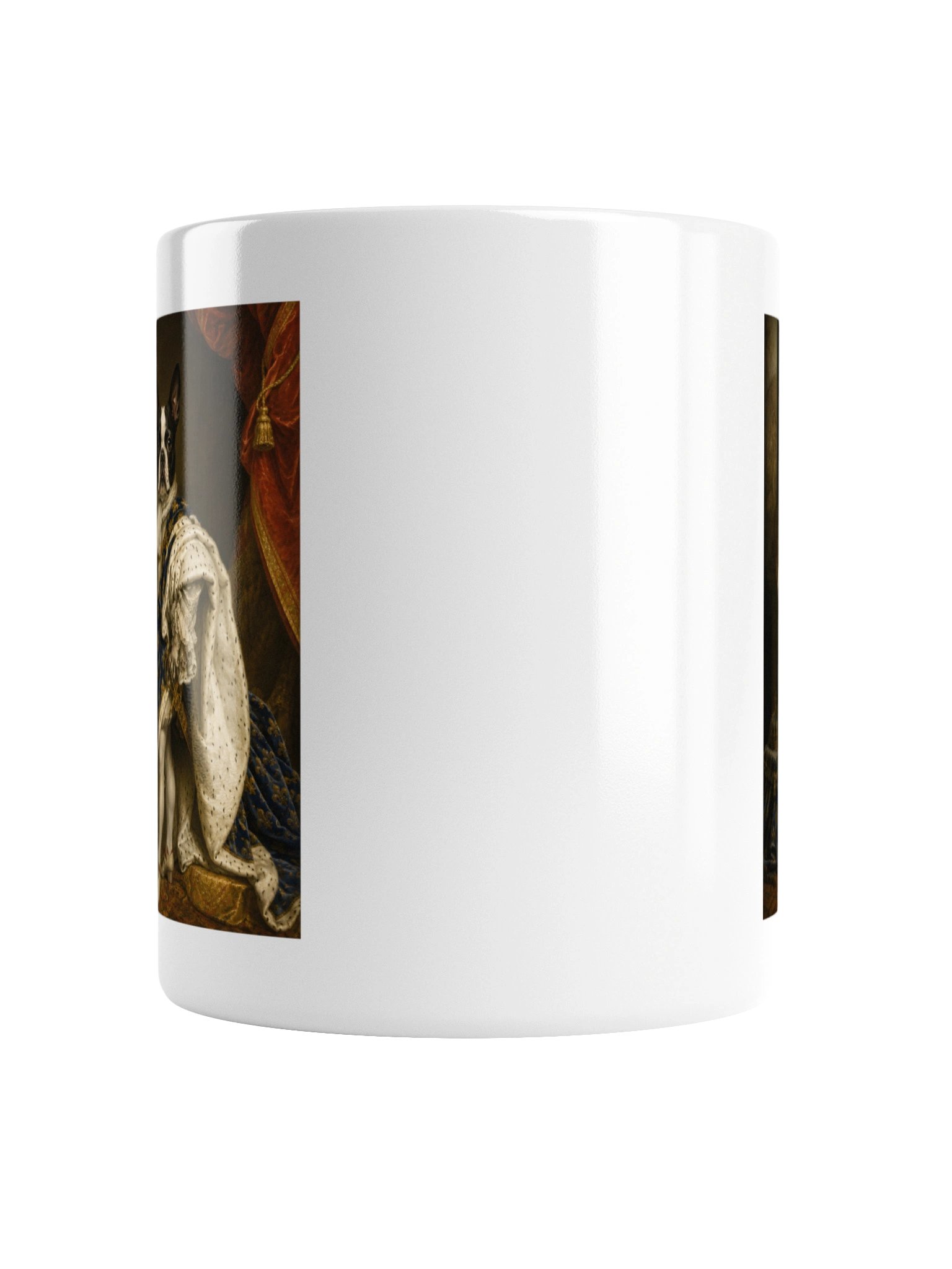 Boston Terrier Portrait of Louis XIV Mug product image (2)