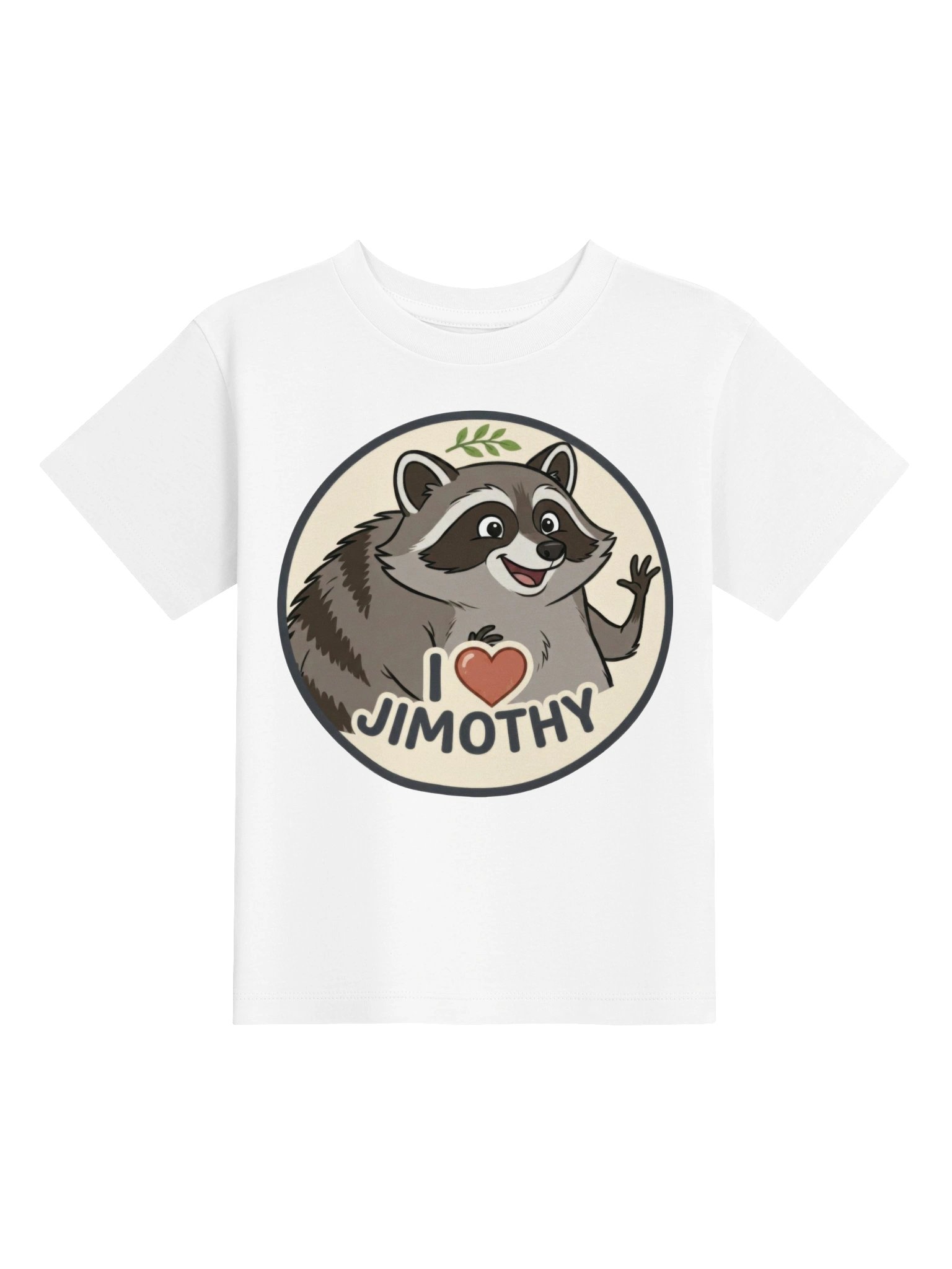 I Love Jimothy Toddler Shirt White product image (1)