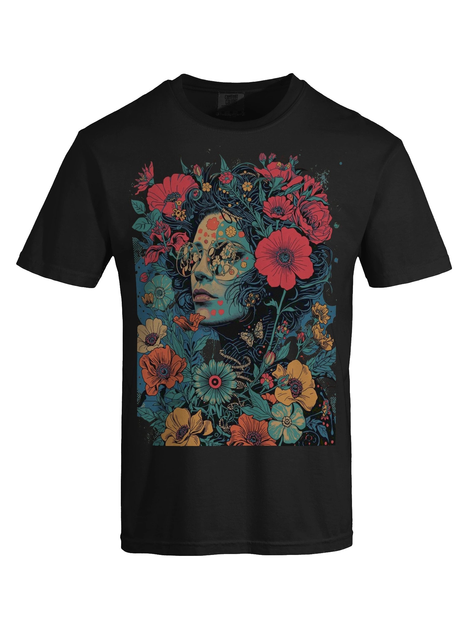 Floral Gaze Heavyweight Tee product image (2)