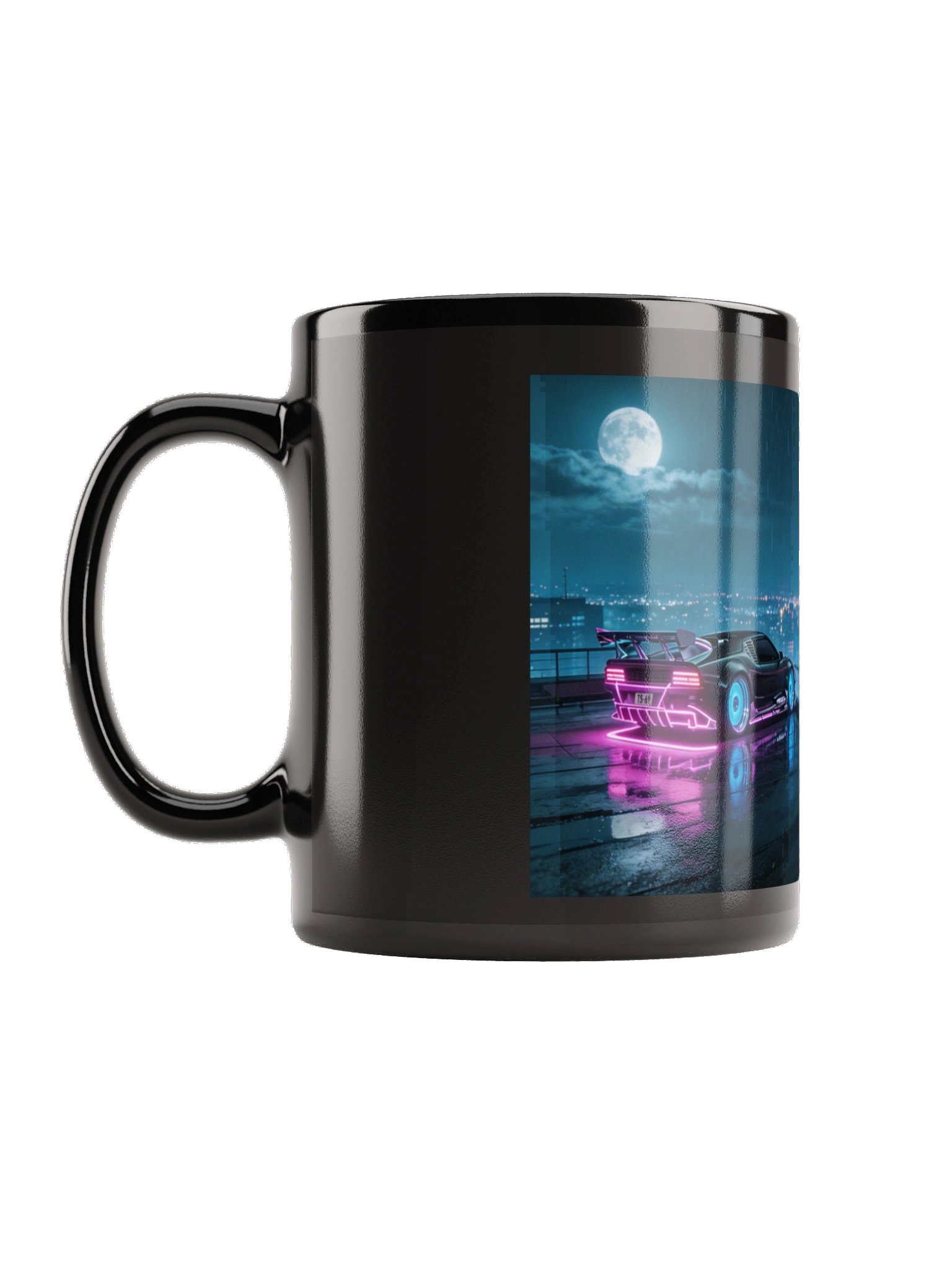Tony Stallone | TS-69 Rooftop | Black Glossy Mug product image (1)