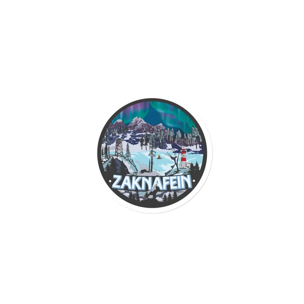 Zaknafein Logo Die-Cut Magnet product image (2)