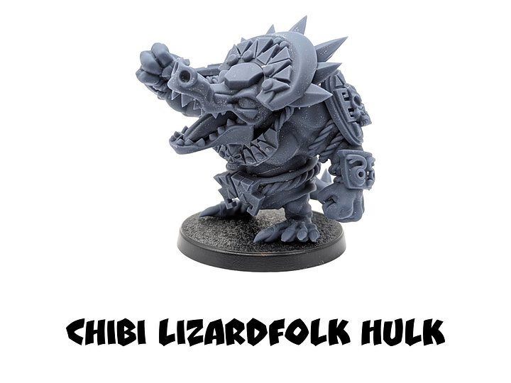 Chibi Lizardfolk Fantasy Football Team - Realm of Paths product image (2)