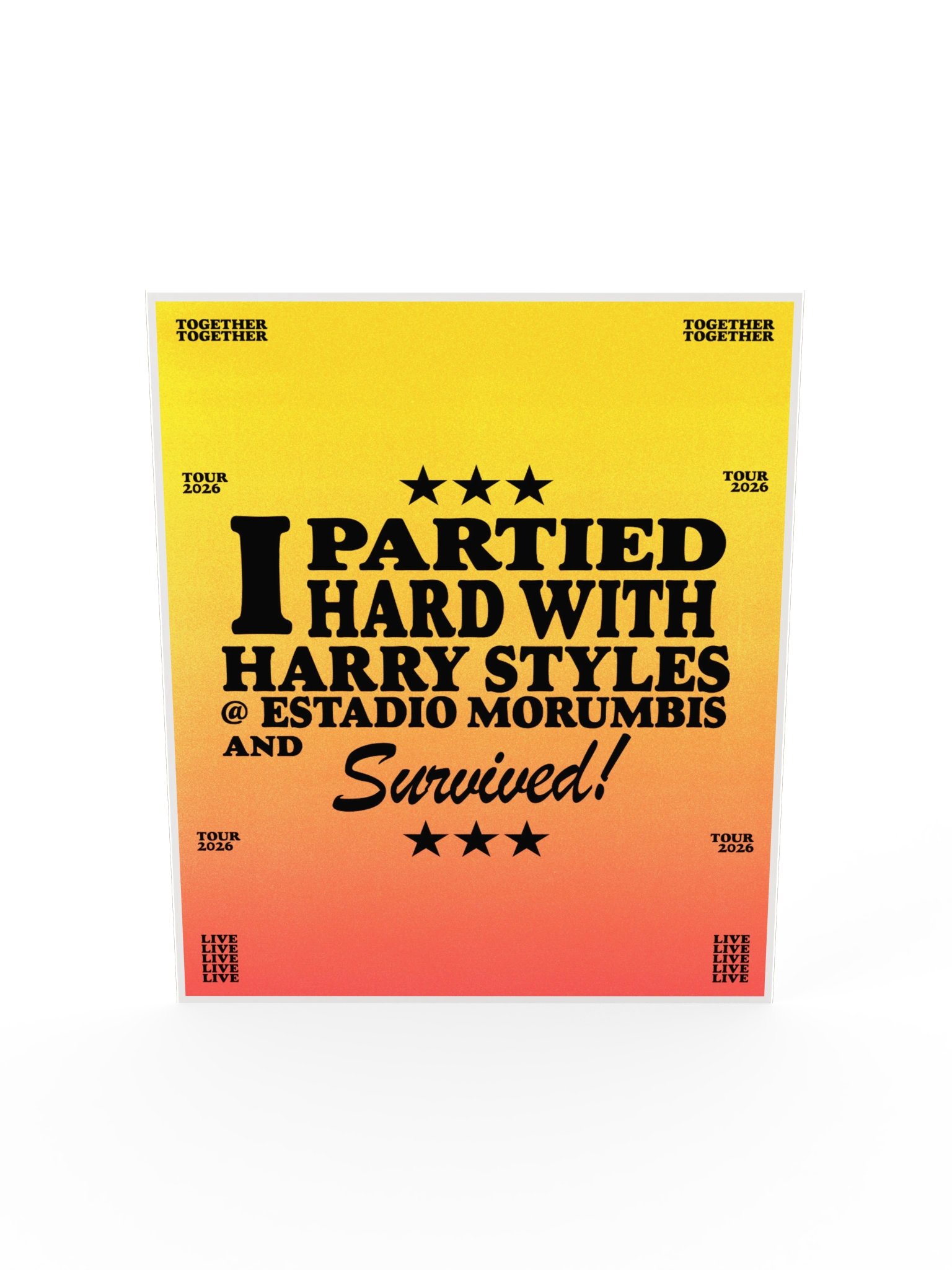 Partied Hard São Paulo Poster product image (5)