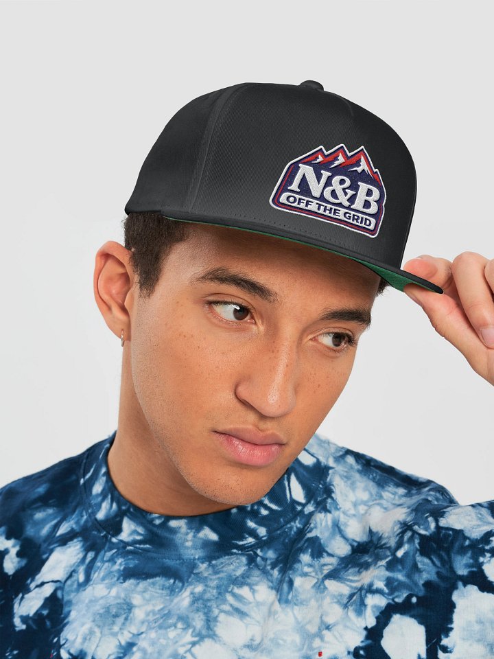 N&B Off the Grid Red, White, & Blue Snapback Hat product image (1)