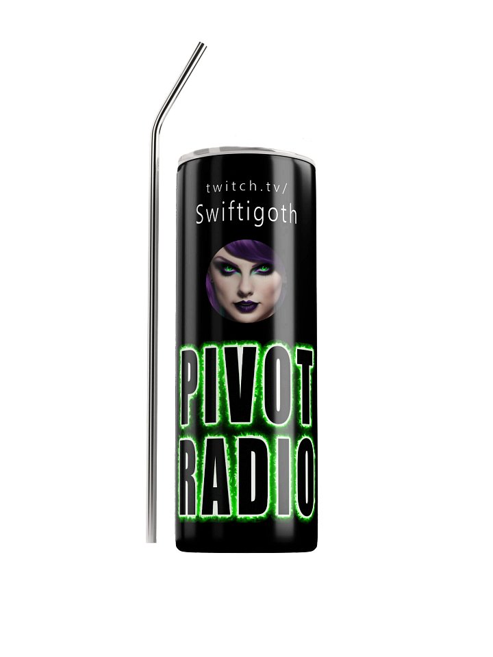 Pivot Radio Stainless Steel (Green) Tumbler product image (1)