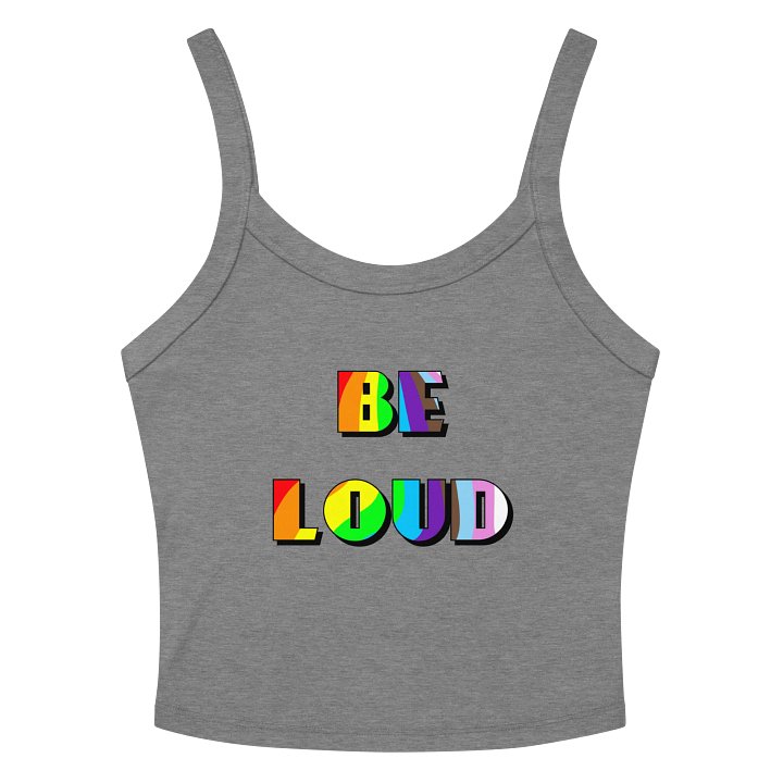 Be Loud Crop Tank product image (2)