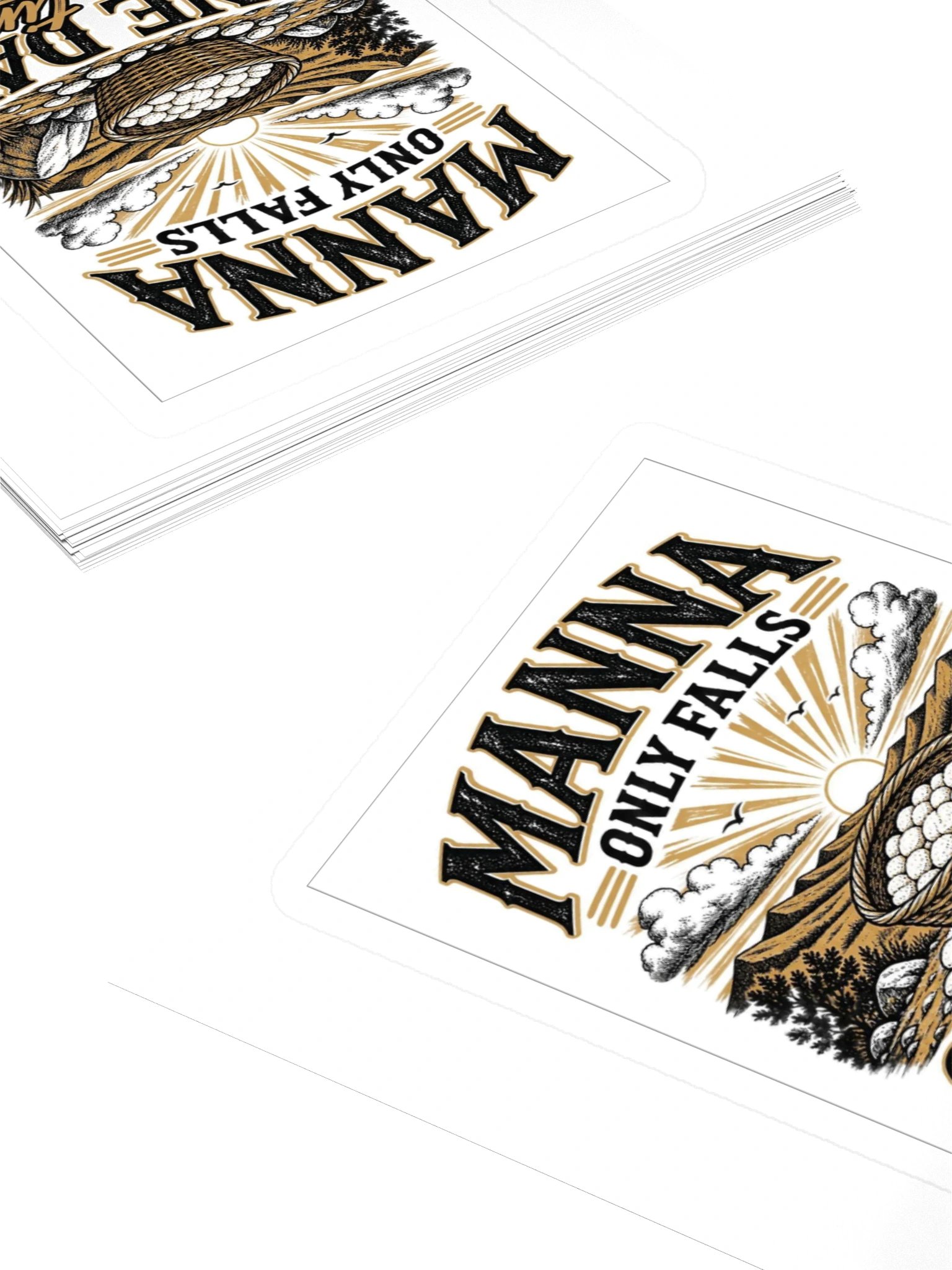 Manna Only Falls Sticker product image (4)