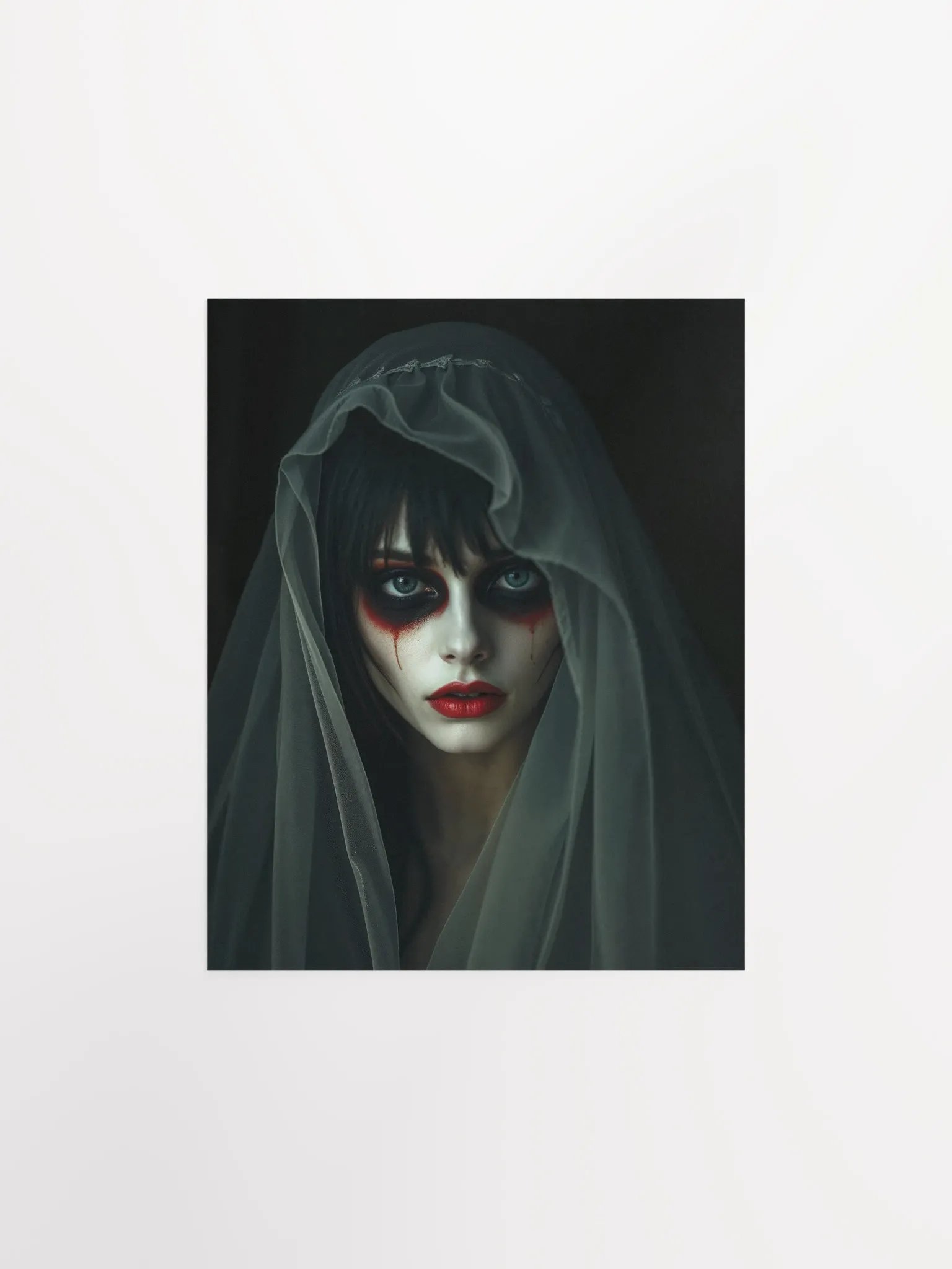 Ethereal Veiled Beauty Poster product image (4)