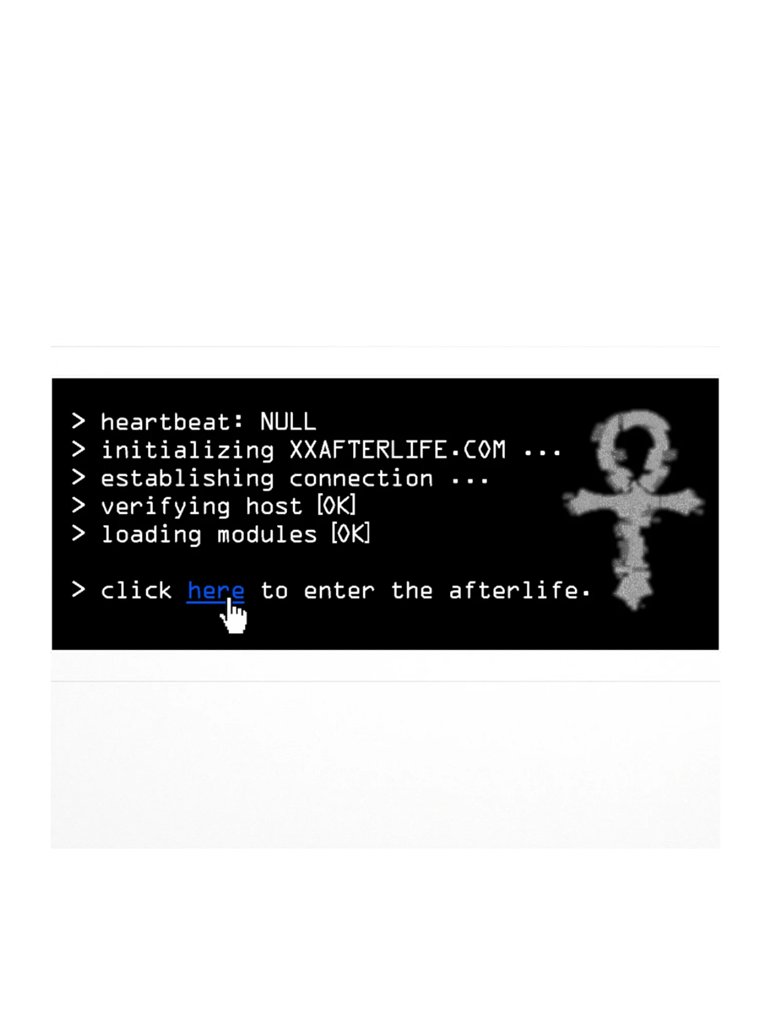 Enter the AfterLife Sticker