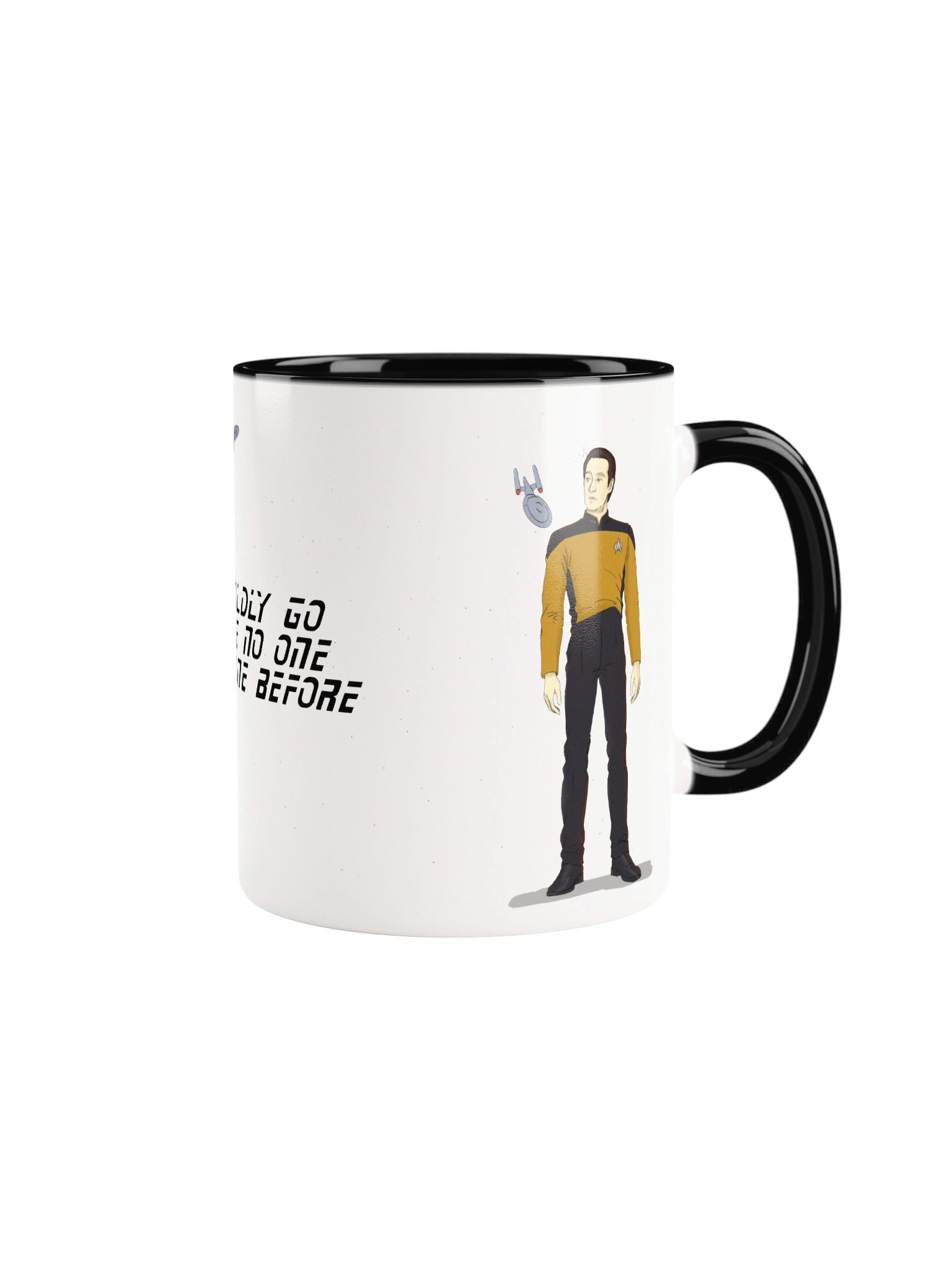 A Friendly Test Flight Mug - White product image (1)