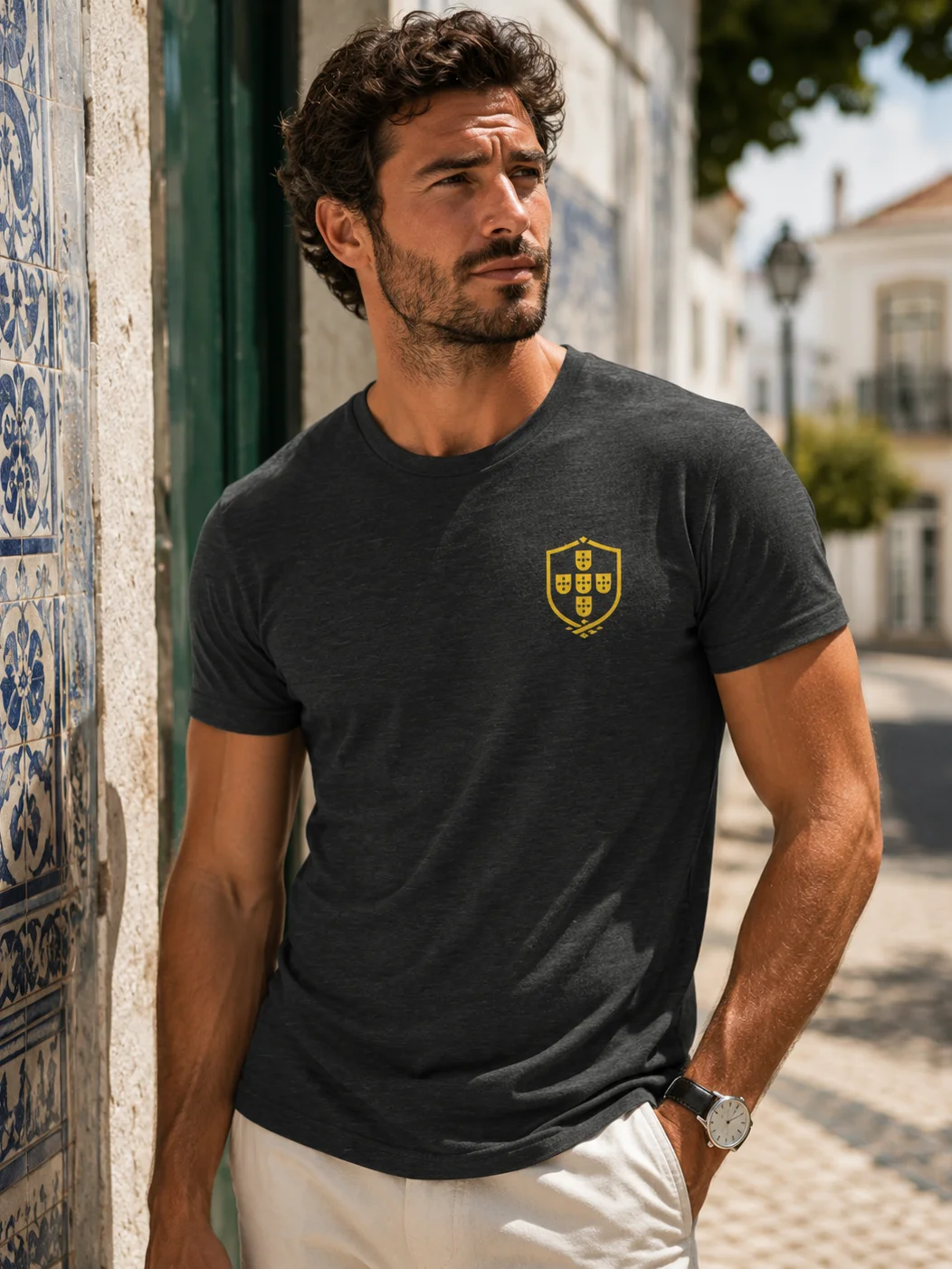Portuguese Club Embroidered Crest Super-Soft Unisex Tee product image (4)