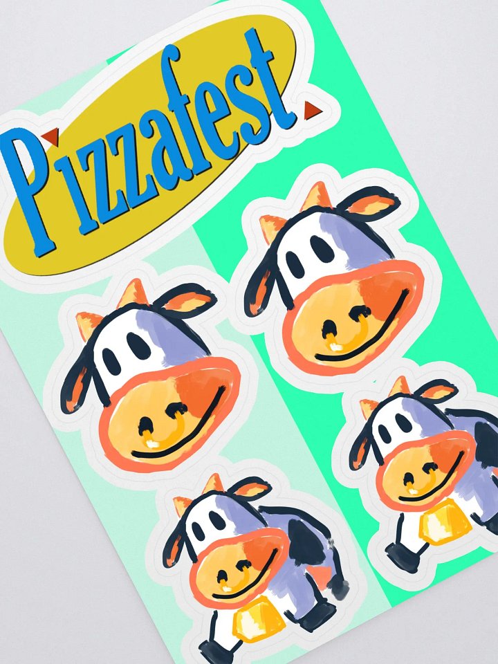 The Cow Stickers product image (2)