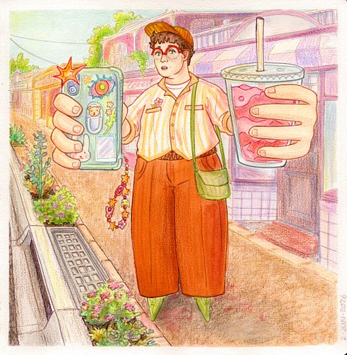 POV, Julie takes you exploring around their town. They present you with a bedazzled phone to take pretty pictures with, or a ...