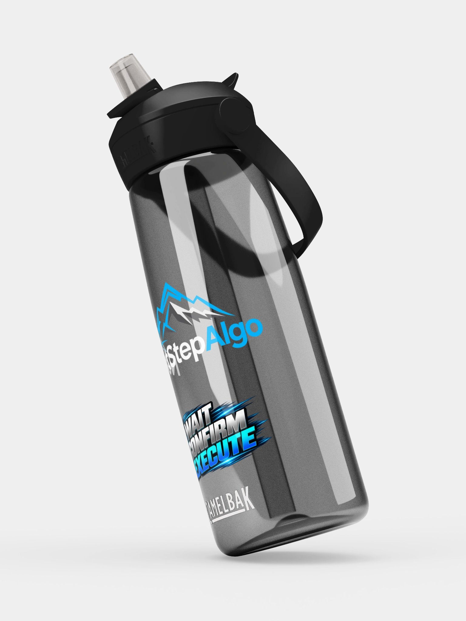 NextStepAlgo Discipline Series – Wait. Confirm. Execute. CamelBak Water Bottle product image (2)