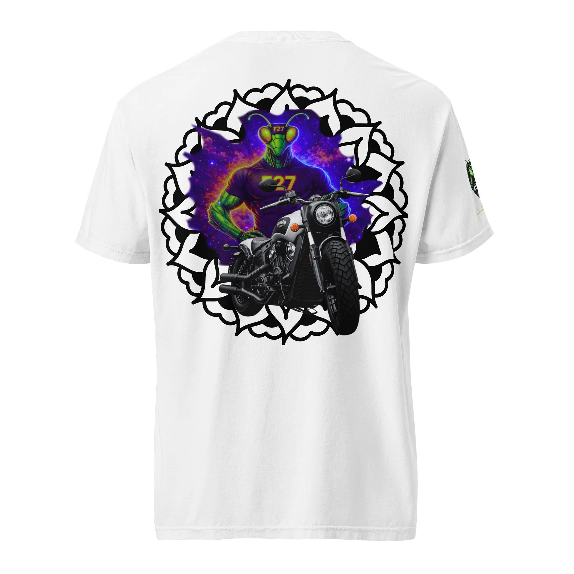 F27 Mantis Ride The Storm Heavyweight T-Shirt | FayzieBobs product image (2)