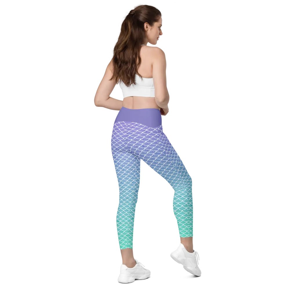 Gaming Mermaid Leggings with Pockets product image (7)