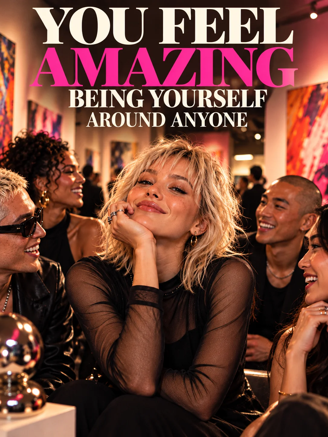 YOU FEEL AMAZING BEING YOURSELF AROUND ANYONE (Ambient) product image (1)