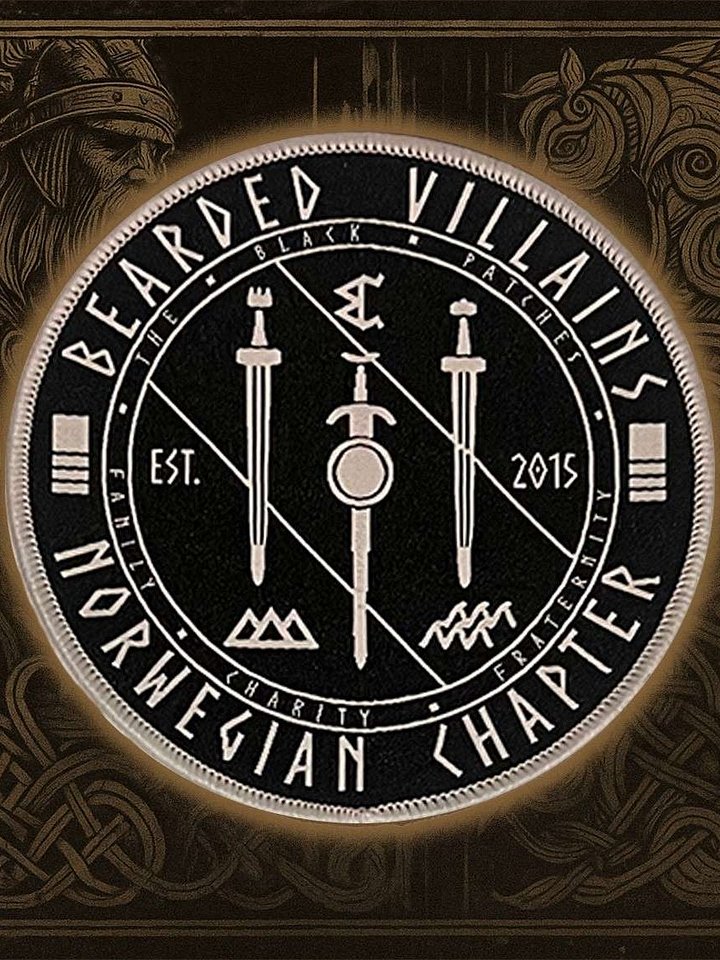BVNC Patch White on Black product image (1)