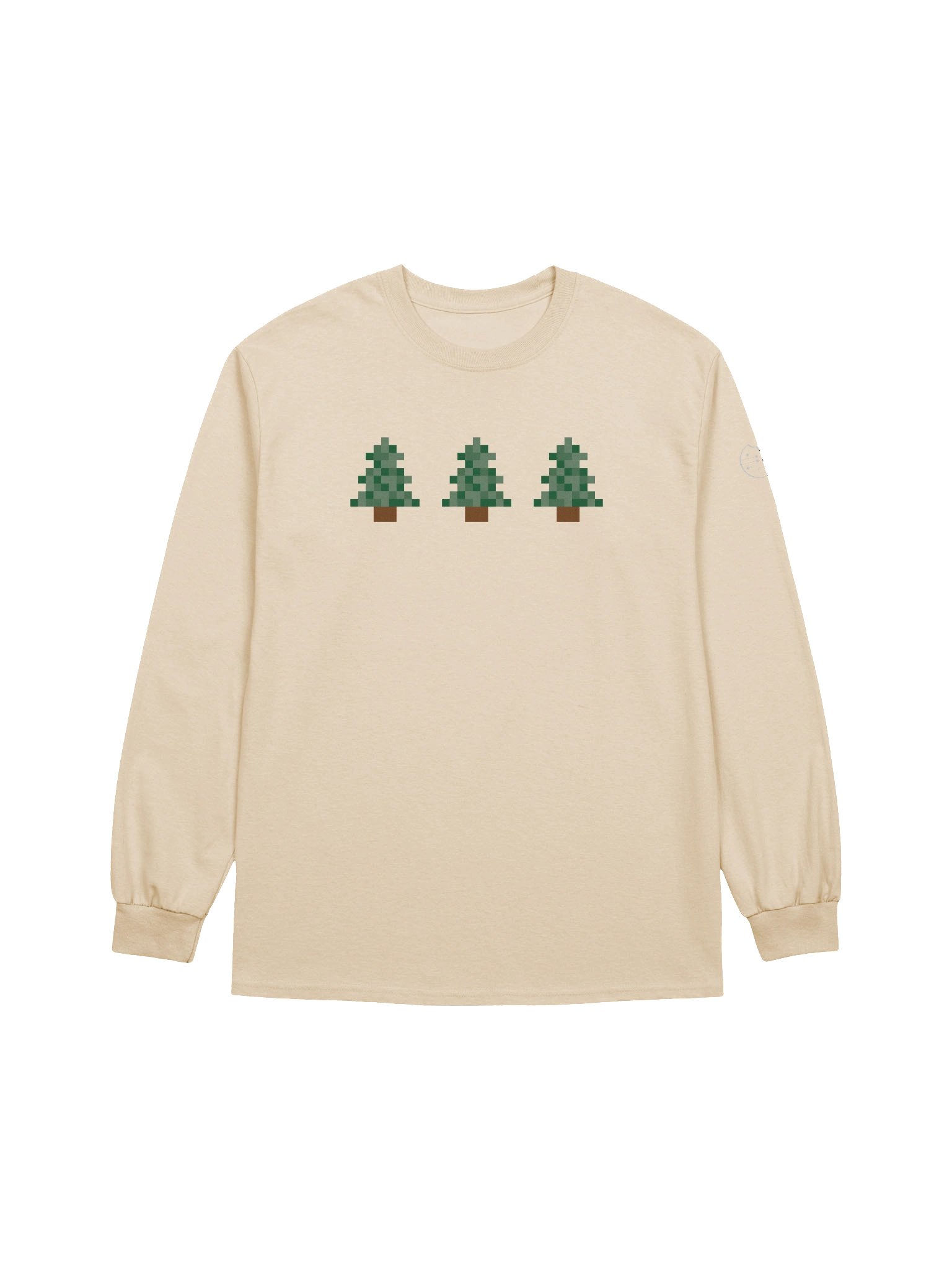 Oh Pixel Tree Long Sleeve product image (1)