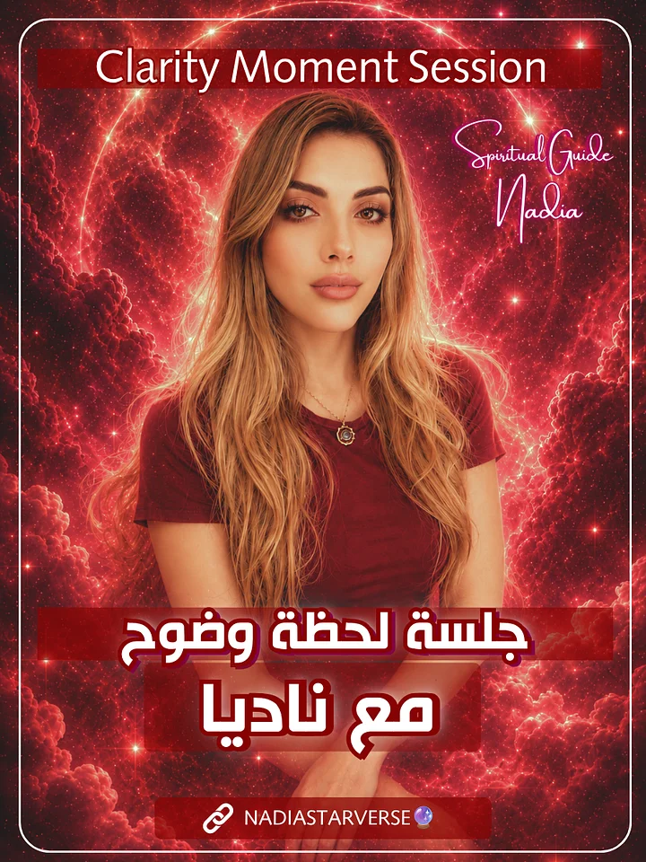Clarity Moment Session- جلسة لحظة وضوح مع ناديا product image (1)