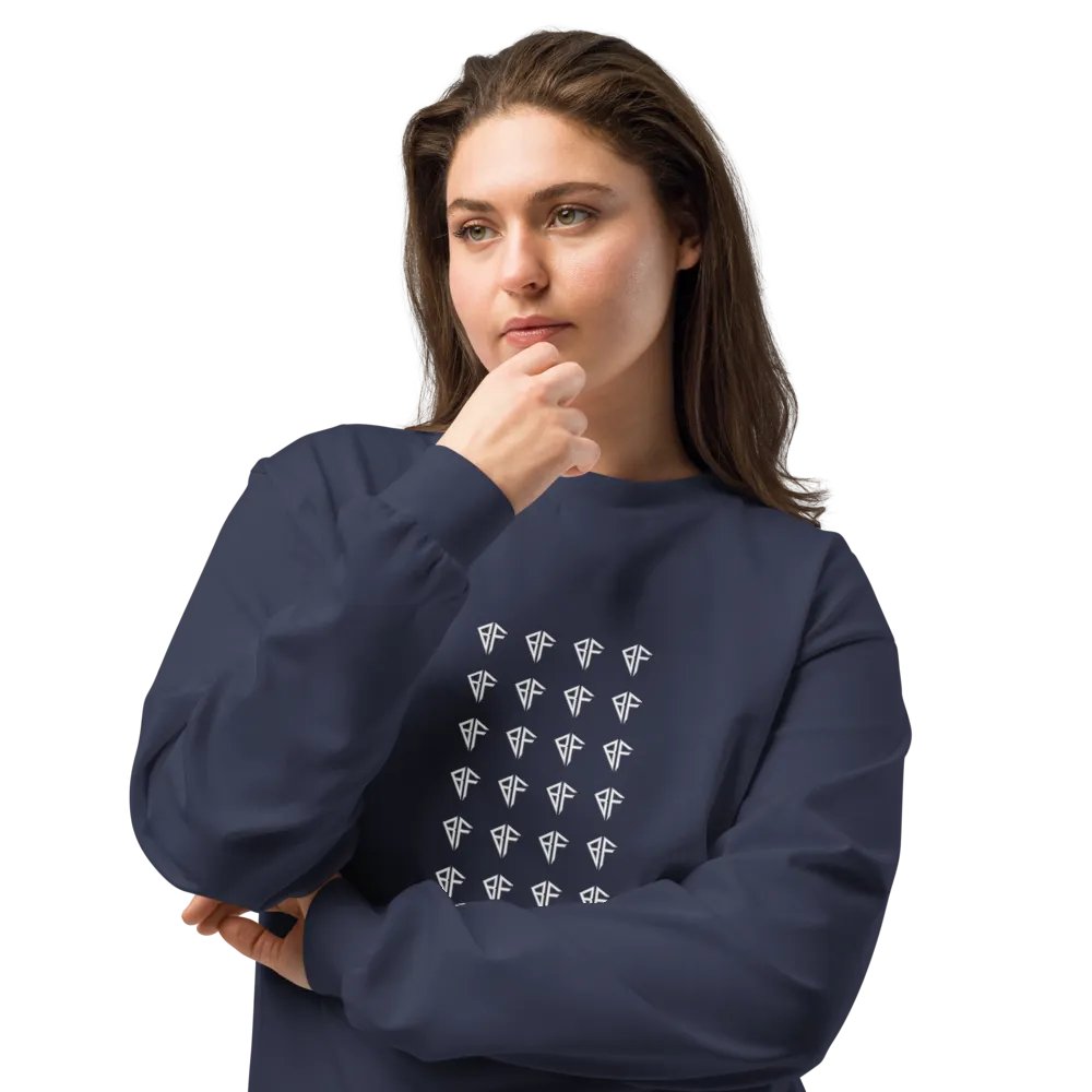 Navy/White Logo Crewneck product image (11)