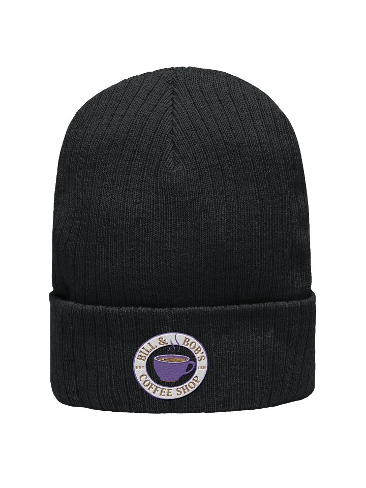 Bill and Bob's Coffee Shop | AA Recovery Beanie Hat Purple Design product image (1)