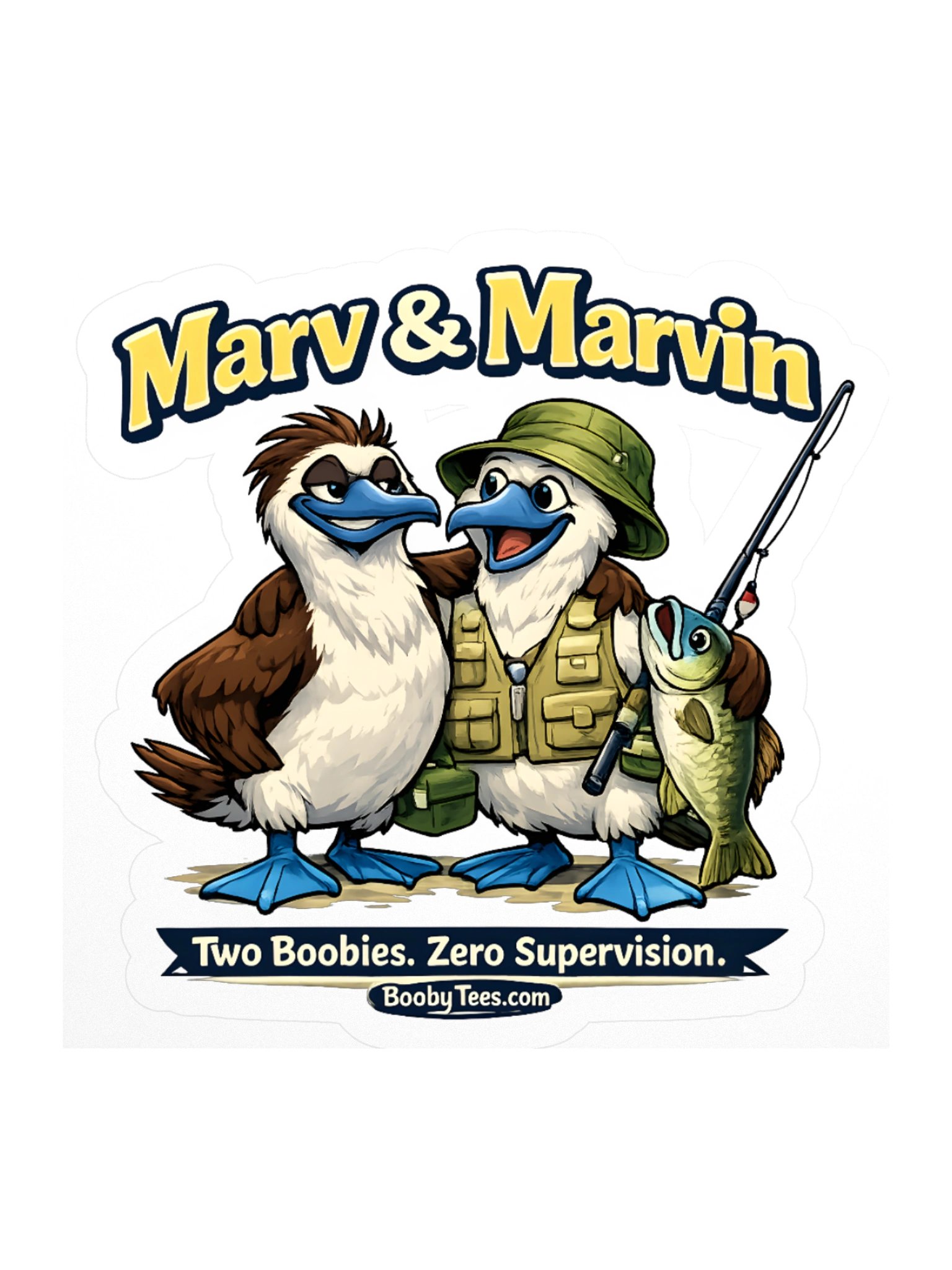 Marv & Marvin Pals Sticker product image (1)