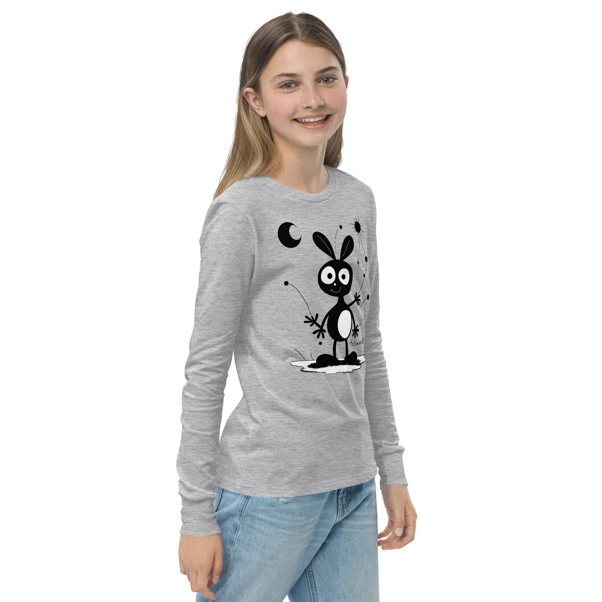 Bella+Canvas Youth Long Sleeve T-Shirt product image (4)