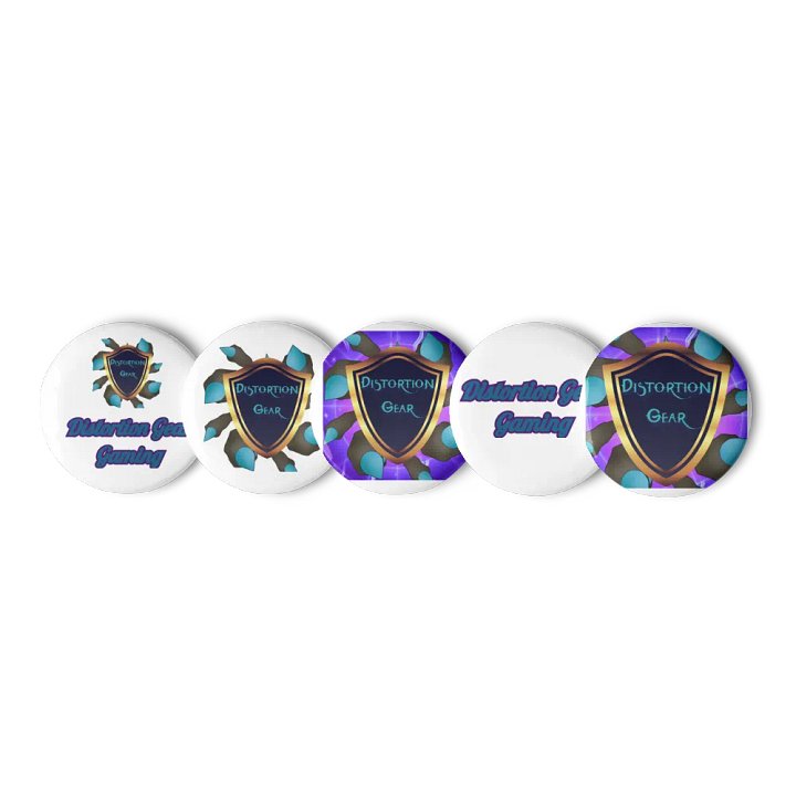 Dynamic Emblem Pin Button Set product image (3)